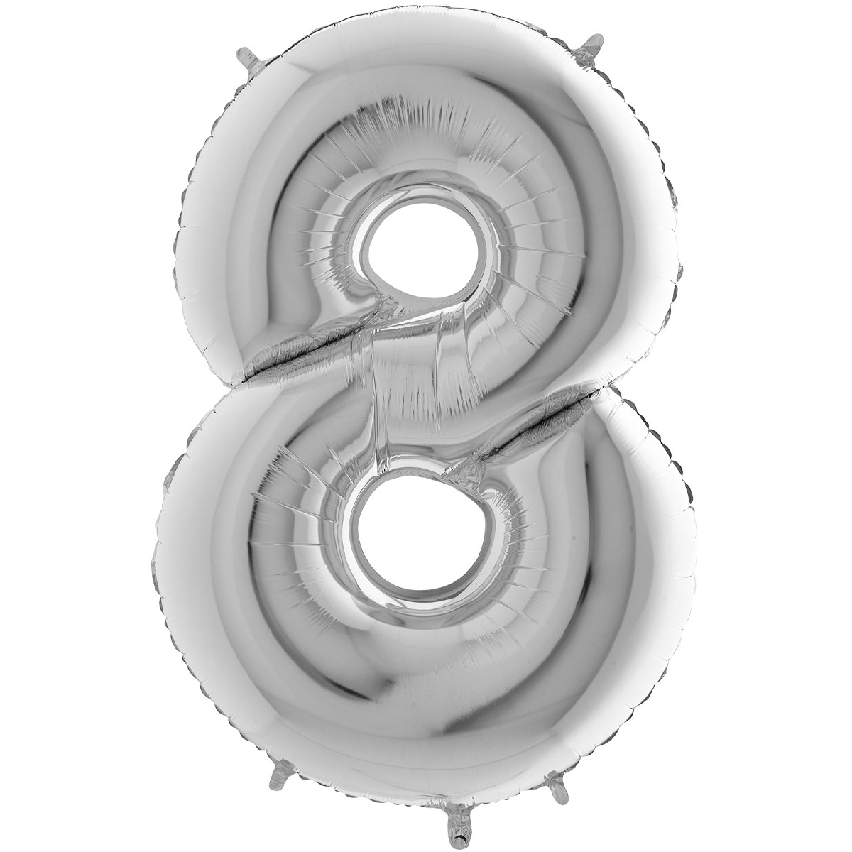 Ballon-CHIFFRE-8-ARGENT-ALU